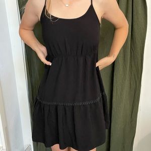 adorable black mini dress!!!